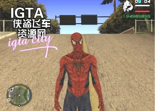 [圣安地列斯]精致原版蜘蛛侠-IGTA奇幻游戏城-GTA5MOD资源网