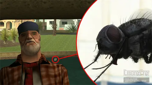 [圣安地列斯]流浪汉身上的苍蝇-IGTA奇幻游戏城-GTA5MOD资源网