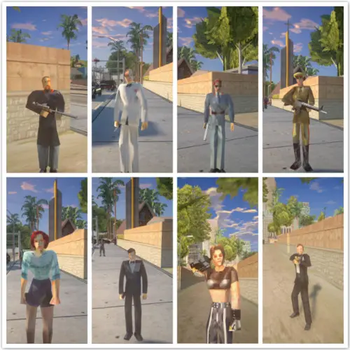 [圣安地列斯]007特工黄金眼套装-IGTA奇幻游戏城-GTA5MOD资源网