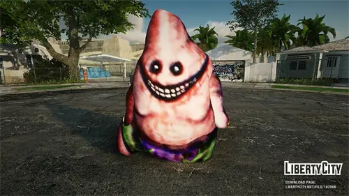 [圣安地列斯]丧尸版派大星MOD-IGTA奇幻游戏城-GTA5MOD资源网