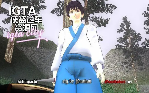 [圣安地列斯]银魂_志村新八-IGTA奇幻游戏城-GTA5MOD资源网