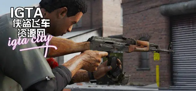 [GTA5]AK47MOD高清版-IGTA奇幻游戏城-GTA5MOD资源网