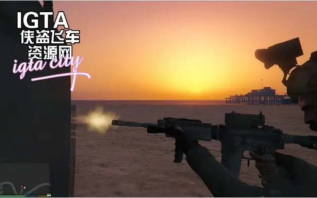 [GTA5]m4卡宾步枪0.1-IGTA奇幻游戏城-GTA5MOD资源网