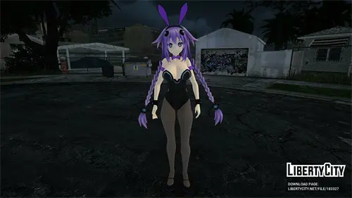 [圣安地列斯]紫色装兔女郎MOD-IGTA奇幻游戏城-GTA5MOD资源网