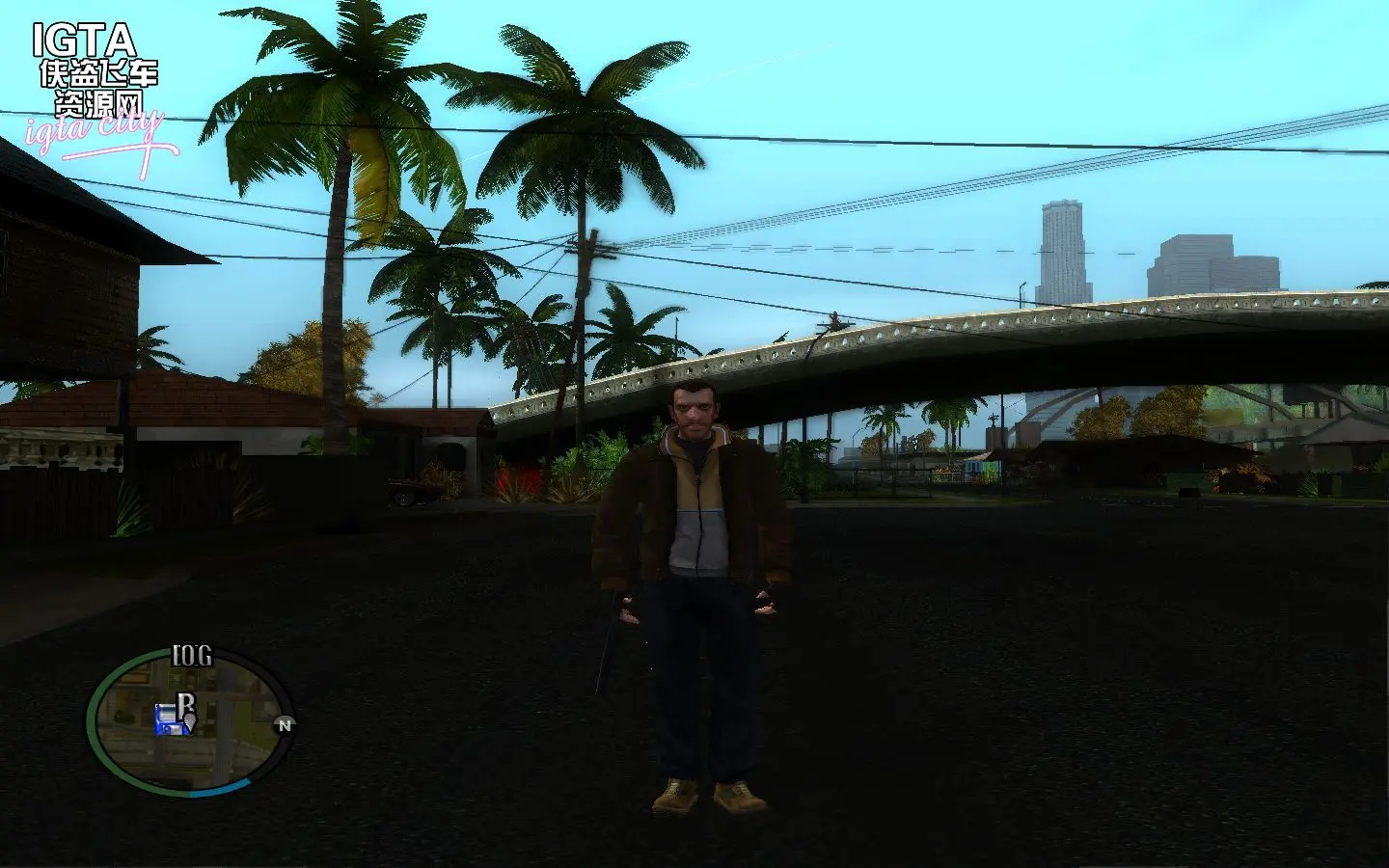 [圣安地列斯]自由城主角NIKO-IGTA奇幻游戏城-GTA5MOD资源网