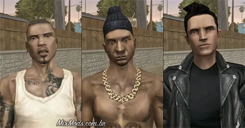 [圣安地列斯]游戏过场动画角色-IGTA奇幻游戏城-GTA5MOD资源网