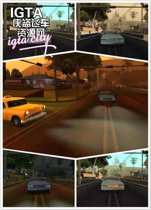 [圣安地列斯]篮色车灯补丁-IGTA奇幻游戏城-GTA5MOD资源网