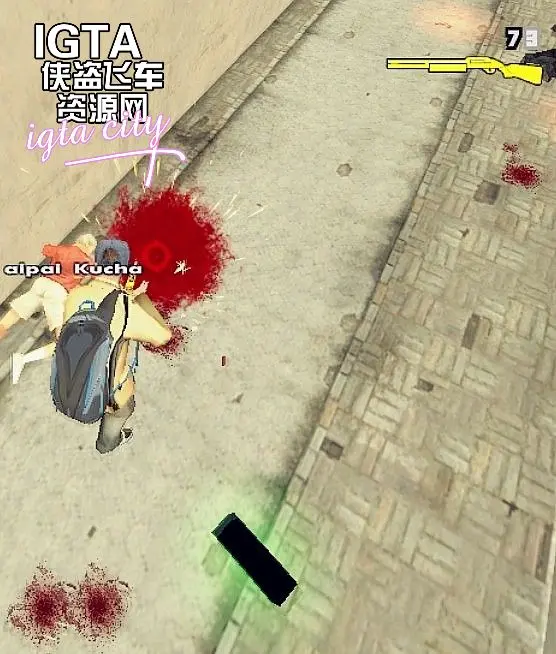 [圣安地列斯]真实血液补丁-IGTA奇幻游戏城-GTA5MOD资源网