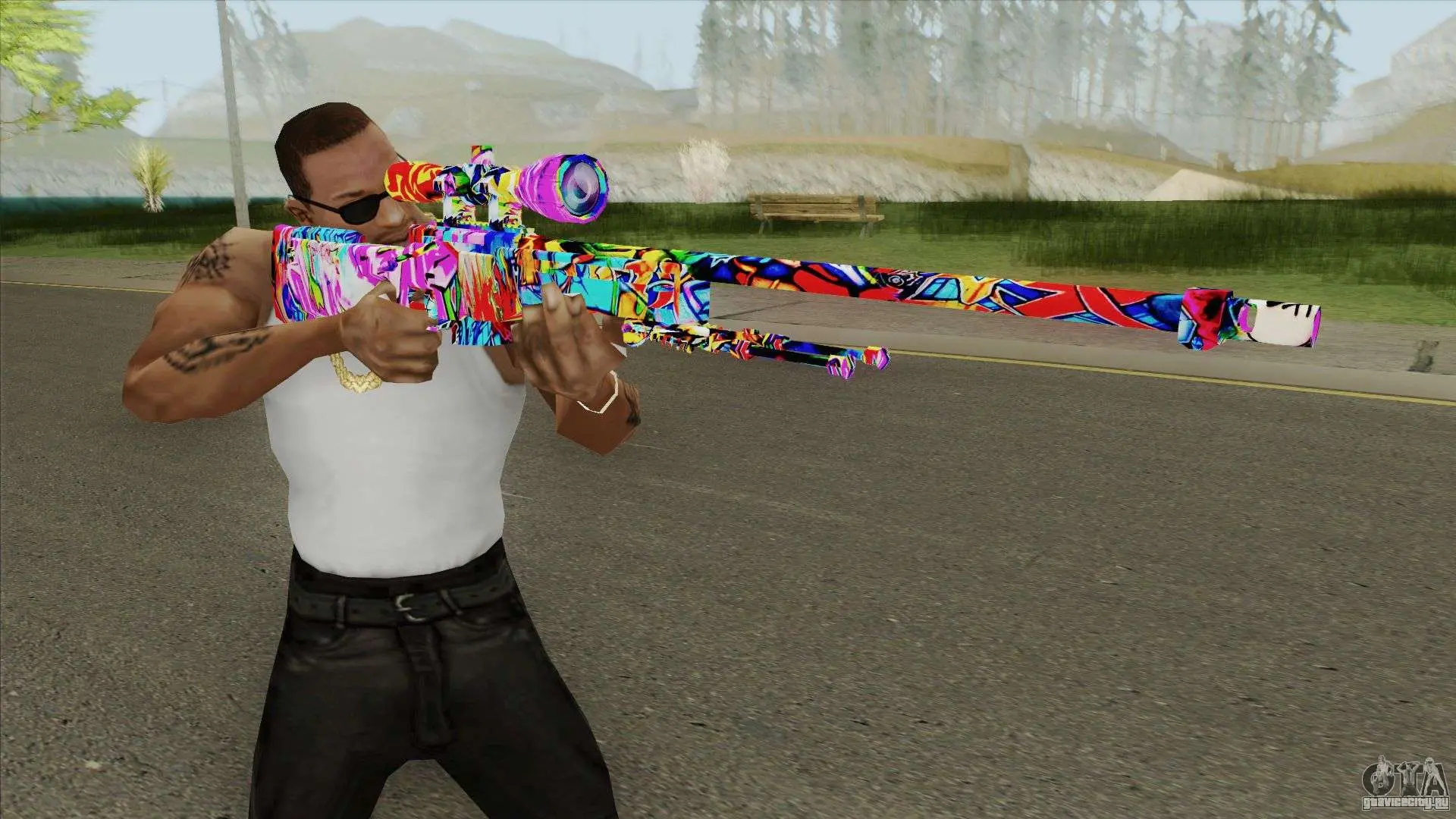 [圣安地列斯]AWP (Incarnated)狙击枪-IGTA奇幻游戏城-GTA5MOD资源网