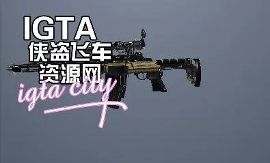 [圣安地列斯]M14骷髅瞄准镜-IGTA奇幻游戏城-GTA5MOD资源网