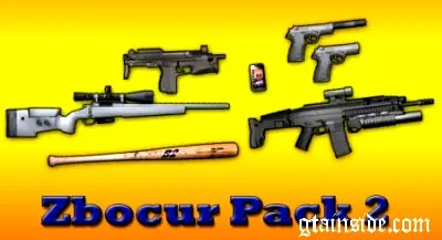 [圣安地列斯]Zbocur武器整合包-IGTA奇幻游戏城-GTA5MOD资源网