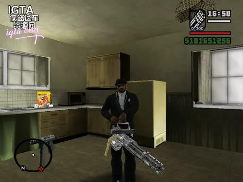 [圣安地列斯]金属质感加特林-IGTA奇幻游戏城-GTA5MOD资源网