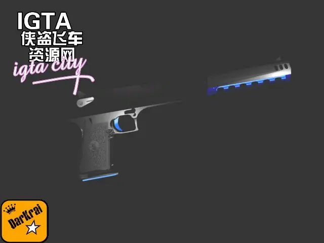 [圣安地列斯]日蚀沙漠之鹰手机-IGTA奇幻游戏城-GTA5MOD资源网