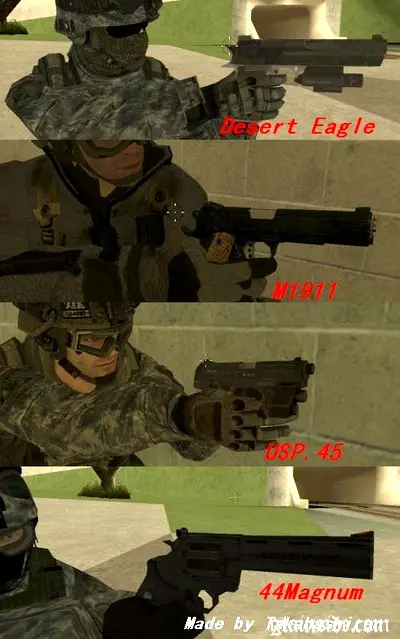 [圣安地列斯]使命召唤武器整合包-IGTA奇幻游戏城-GTA5MOD资源网