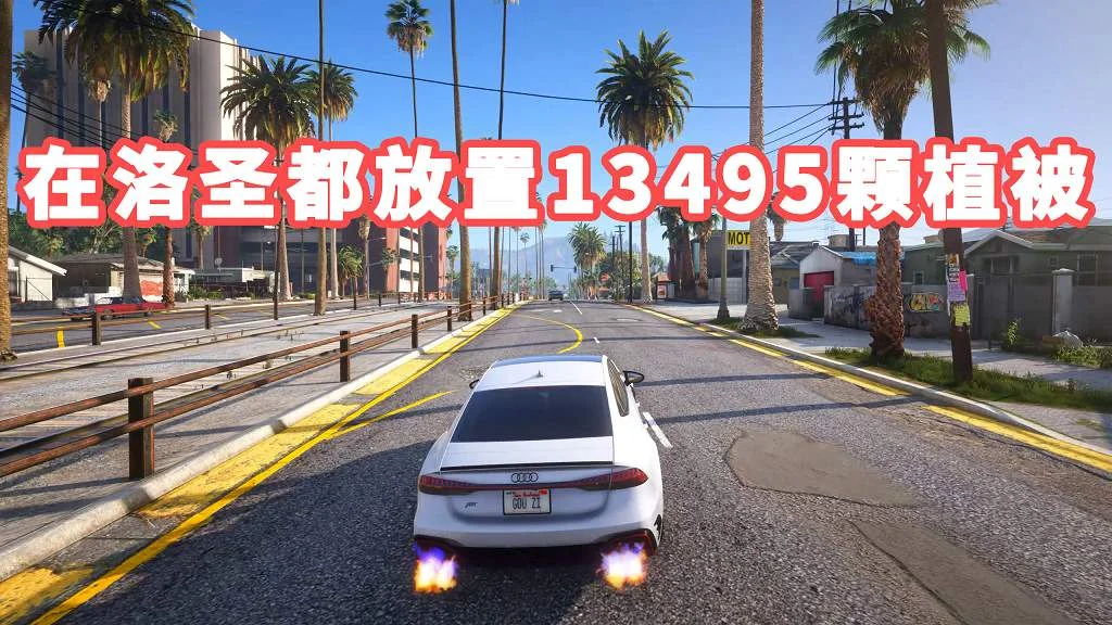 GTA5 在洛圣都放置13495颗植被 模组 MOD Remastered Enhanced【40.6MB】-IGTA奇幻游戏城-GTA5MOD资源网
