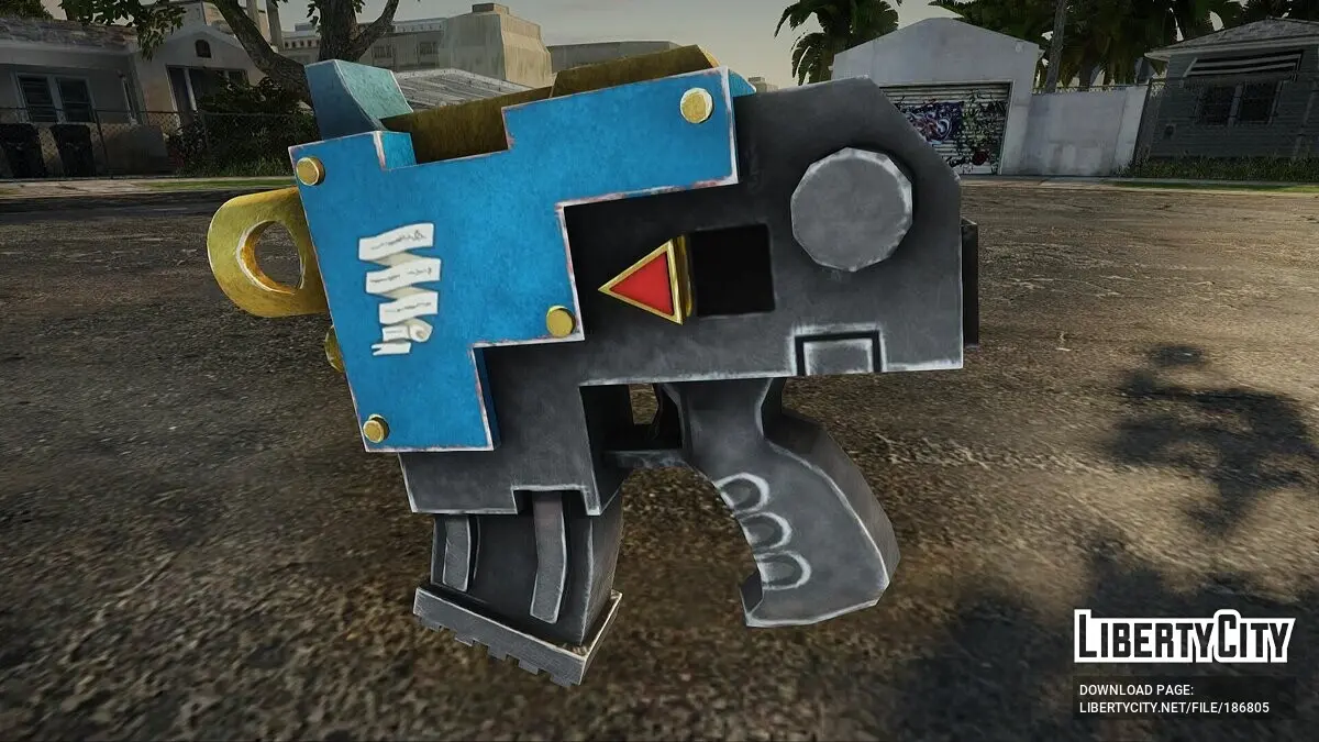 [圣安地列斯]星际战士青色爆矢枪-IGTA奇幻游戏城-GTA5MOD资源网