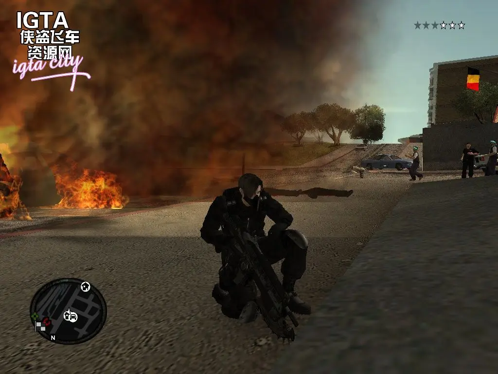 [圣安地列斯]战争机器AK47步枪-IGTA奇幻游戏城-GTA5MOD资源网