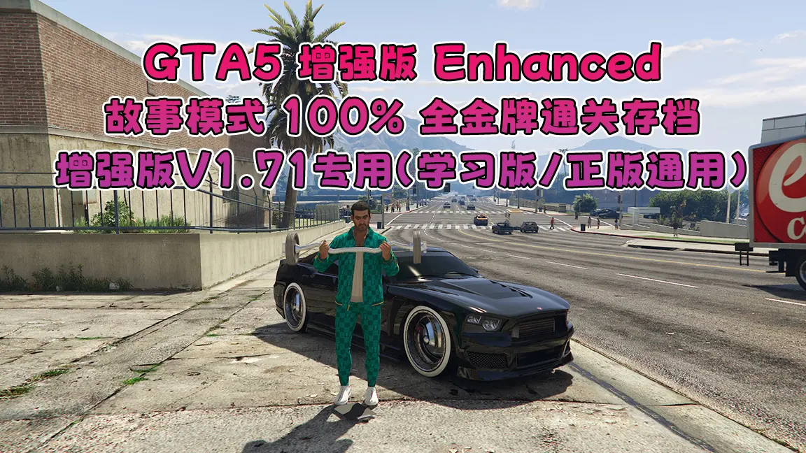 GTA5 增强版专用通关存档 Enhanced 故事模式100%全金牌通关存档 V1.71专用-IGTA奇幻游戏城-GTA5MOD资源网