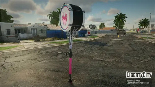 [圣安地列斯]蜘蛛侠球拍-IGTA奇幻游戏城-GTA5MOD资源网