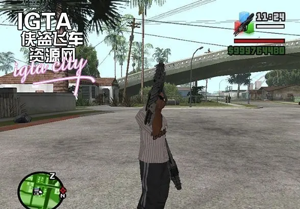 [圣安地列斯]质量效应3反合成体步枪-IGTA奇幻游戏城-GTA5MOD资源网