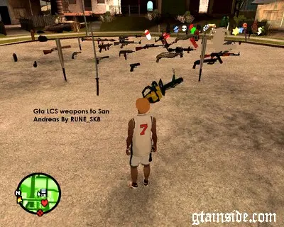 [圣安地列斯]自由城故事武器包-IGTA奇幻游戏城-GTA5MOD资源网