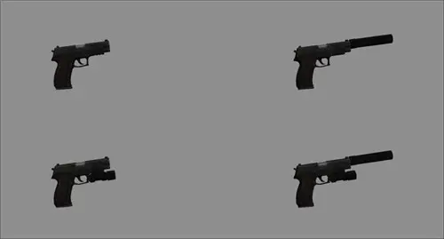 [圣安地列斯]SIG Sauer P226手枪套装-IGTA奇幻游戏城-GTA5MOD资源网