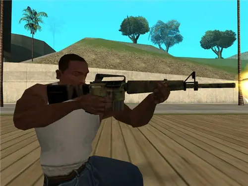 [圣安地列斯]合金装备3：食蛇者XM16E1突击步枪-IGTA奇幻游戏城-GTA5MOD资源网